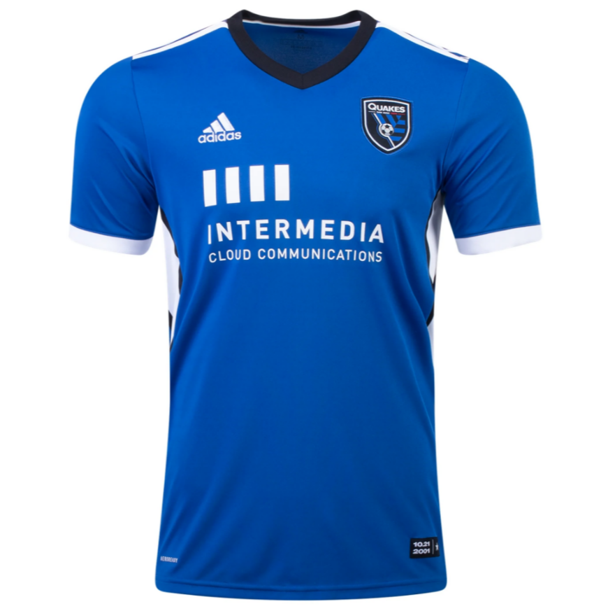 2021/22 San Jose Earthquakes Away Kit Soccer Jersey